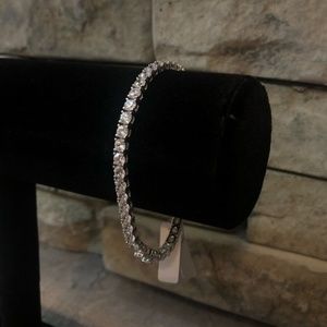 Sterling Silver Tennis Bracelet